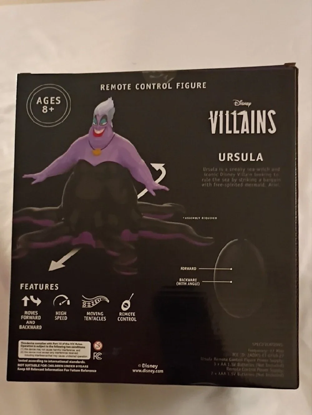 NWT Ursula Remote Control Figure